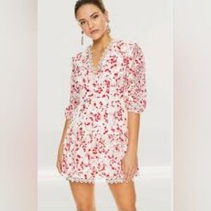 La maison talulah embroidery dress